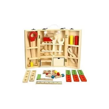 Beauenty Wooden Kids Tool Box