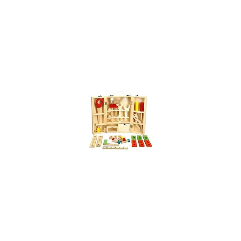 Beauenty Wooden Kids Tool Box