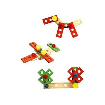 Beauenty Wooden Kids Tool Box