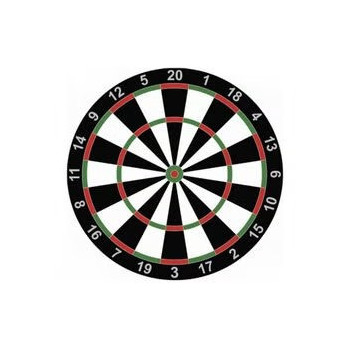 Dart Board Game With 6 Darts And Instruction Manual 15 Inch