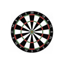 Dart Board Game With 6 Darts And Instruction Manual 15 Inch