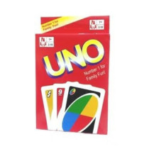 Uno Playing Card 9.2cm-Multicolour