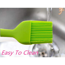 Silicone Grilling Oil Brush Green 22Centimeter