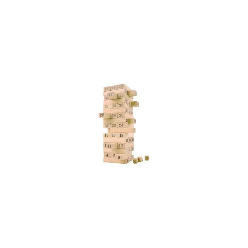 Magicwand 58-Piece Wooden Stacking Block Set