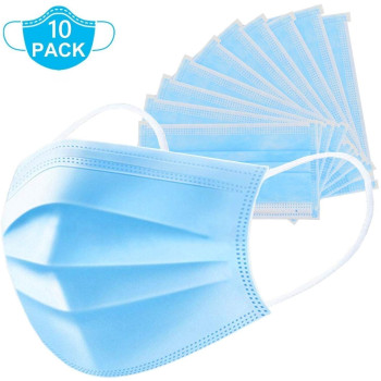 10-Piece Disposable Face Mask
