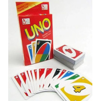 108 Piece Uno Card Game-Multicolour
