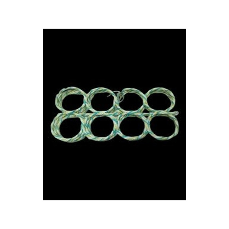 28-Loop Scarf Fabric Holder Hanger Multicolour 5.2 x 35cm