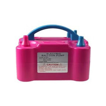 Heavy Duty Balloons Blowing Machine Pink Colour