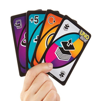 Mattel Uno Flip Family Card Game GDR44