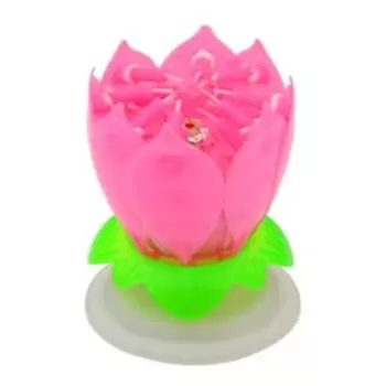 Rotating Lotus Flower...