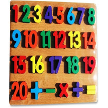 Numbers Educational Puzzle Board Toy 30 x 22.5Centimeter
