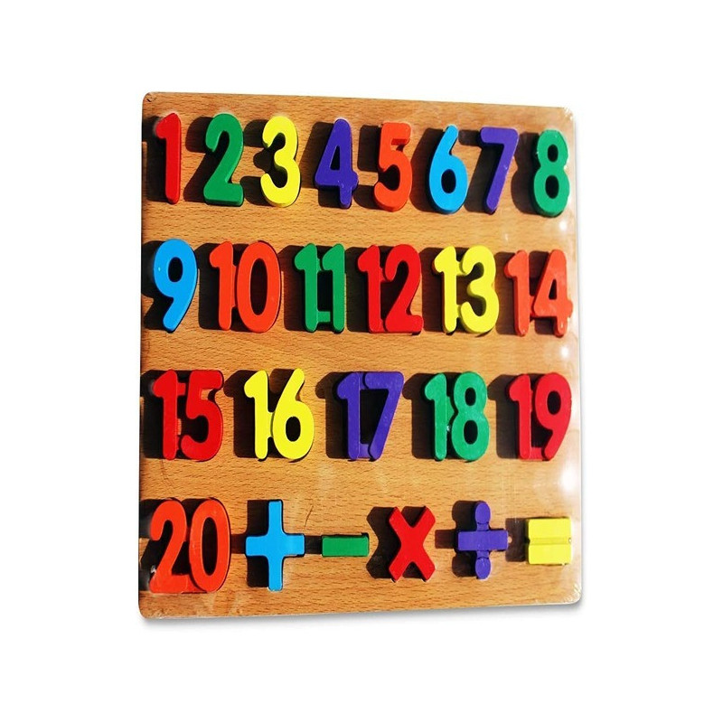 Numbers Educational Puzzle Board Toy 30 x 22.5Centimeter
