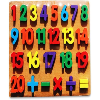 Numbers Educational Puzzle Board Toy 30 x 22.5Centimeter