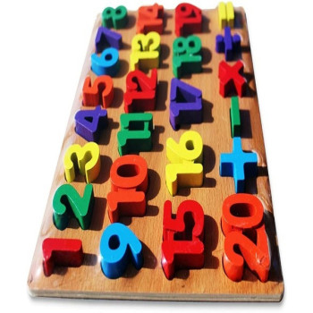 Numbers Educational Puzzle Board Toy 30 x 22.5Centimeter