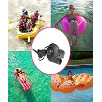 Portable Electric Air Pump Black 10.5 x 10.2 x 10.3cm