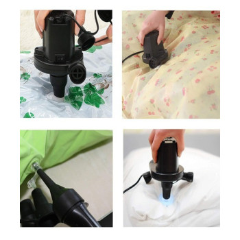 Portable Electric Air Pump Black 10.5 x 10.2 x 10.3cm