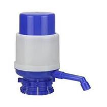 Water Bottles Pump Blue Manual Hand Pressure Drinking Fountain Pressure Pump Water Press Pump With An Extra Short Tube And Cap Fits Most 2-6 Multicolour