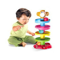 Huanger Roll Ball Multicolored Durable And Sturdy For Long Term Use Kids Toy 18 x 18 x 41cm