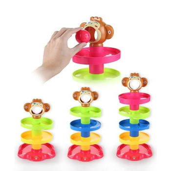 Huanger Roll Ball Multicolored Durable And Sturdy For Long Term Use Kids Toy 18 x 18 x 41cm