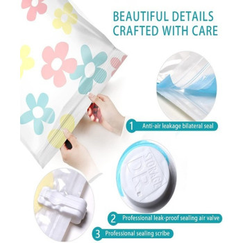 Sansi 11-Piece Large Airtight Space Bag Set Multicolour 100 x 70cm