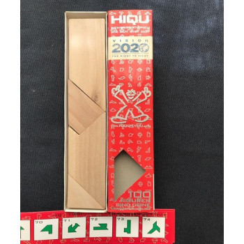 Hiqu Wooden Geometric Shapes Game