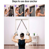Latex Resistance Bands Fitness Exercise Tube Rope Set Yoga Abs P90X Workout H8329