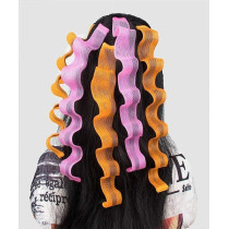 Magic Leverag 20-Piece Hair Curler Orange/Green/Pink