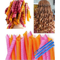 Magic Leverag 20-Piece Hair Curler Orange/Green/Pink