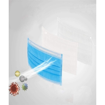 Pack Of 10 Disposable Breathable Face Mask Set With Earloop