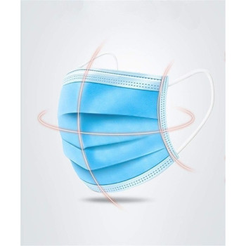 Pack Of 10 Disposable Breathable Face Mask Set With Earloop