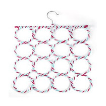 16-Holes Ring Scarf Holders Multicolour 46 x 36.5Centimeter