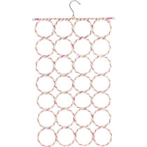 Scarf Organizer 28 Holes Multicolour 44 x 74cm