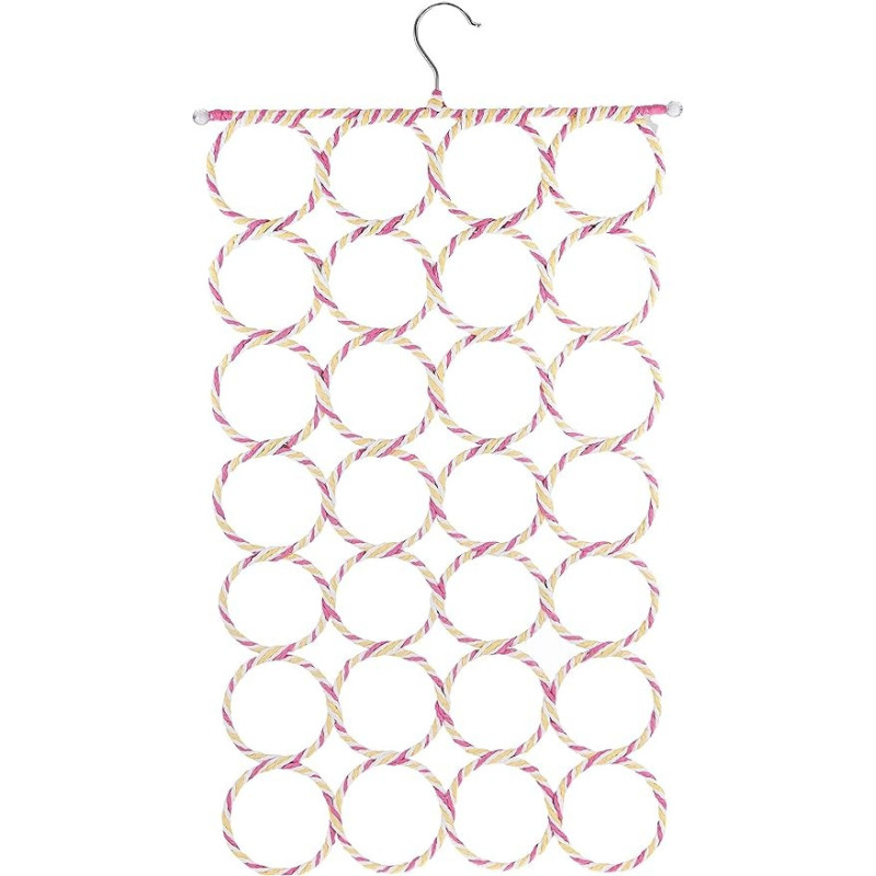 Scarf Organizer 28 Holes Multicolour 44 x 74cm
