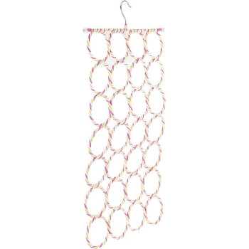 Scarf Organizer 28 Holes Multicolour 44 x 74cm