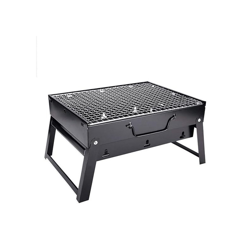 Cady One Portable Bbq Charcoal Grill Black 36 x 29 x 6.8cm