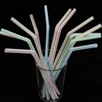 Tamona 150-Piece Fold Drinking Straw
