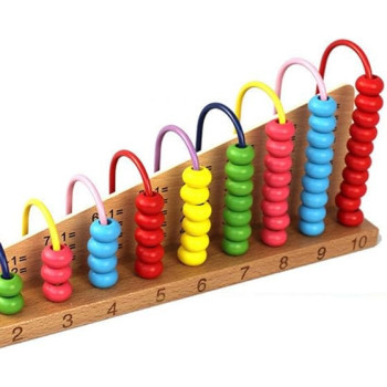Cytheria Wooden Abacus Maths Counting Beads Toy 061319