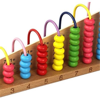 Cytheria Wooden Abacus Maths Counting Beads Toy 061319