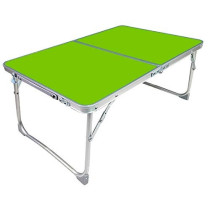 Portable Folding Laptop Table Green Colour