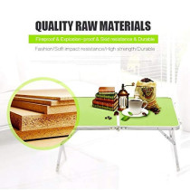 Portable Folding Laptop Table Green Colour
