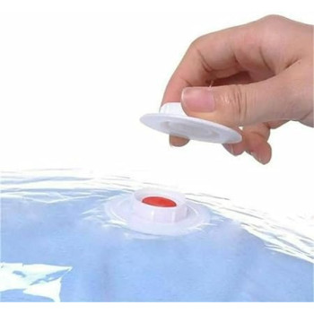 Vacuum Seal Storage Compressed Bag, Clear/Blue Colour