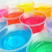 Box Of 12 Soft Slime Toy Magic Colorful Clay