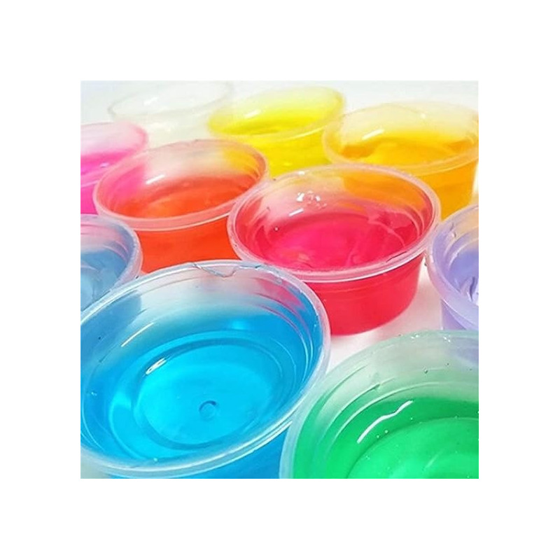 Box Of 12 Soft Slime Toy Magic Colorful Clay