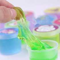 Box Of 12 Soft Slime Toy Magic Colorful Clay