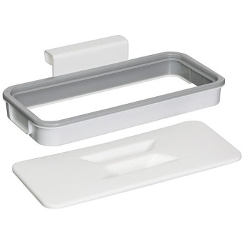 Attach A Trash Hanging Trash Bag Holder White Colour