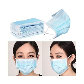 Kbt 50-Piece Surgical Disposable Face Mask Set