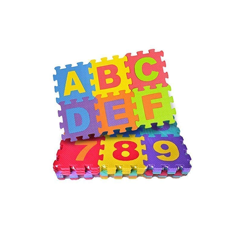 Rainbowtoy 26-Piece Foam Alphabets Puzzle Play Mat Set