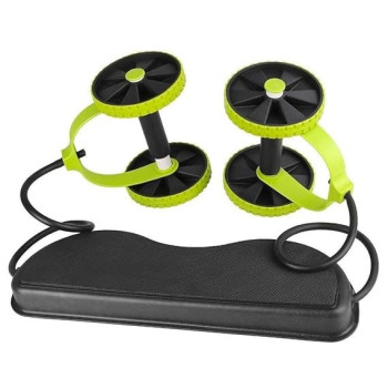 Multi Function Double Ab Roller Wheel 43 x 13 x 18.5cm