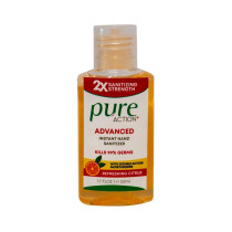 Pure Action + Instant Hand Sanitizer-Refreshing Citrus