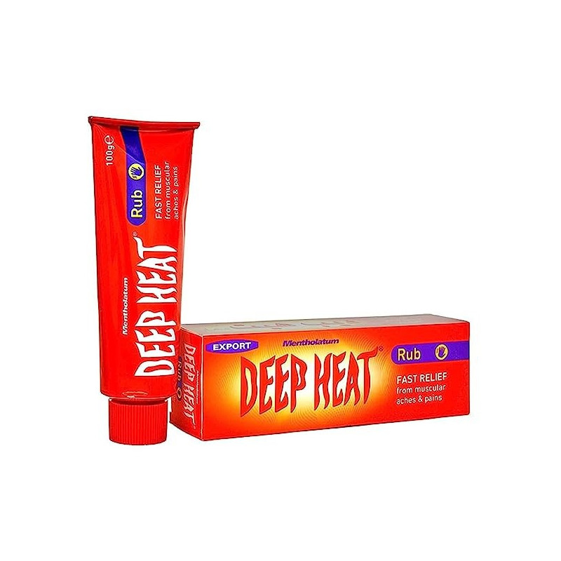 Deep Heat Pain Relief Rub Cream, 100 G